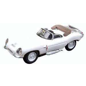  Ricko HO Jaguar XKSS   Top Down (White) Toys & Games