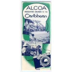  Alcoa Freighter Cruises to the Caribbean Brochure 1955 
