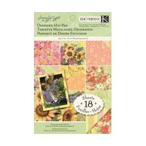  K&Company Spring Blossom Double Sided Designer Mat Pad 4 