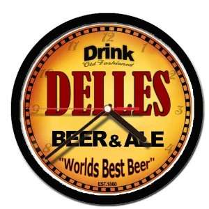  DELLES beer and ale cerveza wall clock 