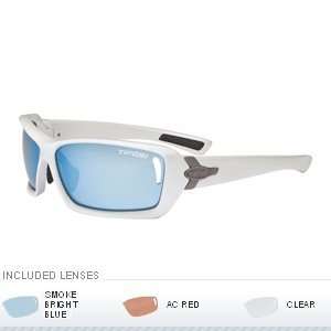  Tifosi Mast Interchangeable Lens Sunglasses   Pearl White 