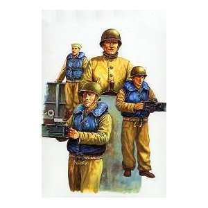  USN LCM Crew 4 figs 1/35 Trumpeter Toys & Games