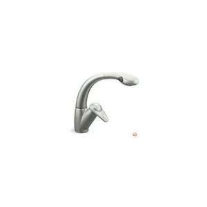 Avatar K 6350 VS Single Control Pullout Kitchen Sink Faucet w/ Front 