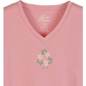  Recycle Organic S/s Vee Shirt   Womens