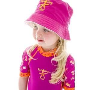   About   UV Bucket Hat in pink (medium) 54cm  approx age 2+ yrs Baby