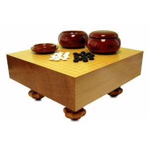 Agathis Wood Go Game Table Set (L)
