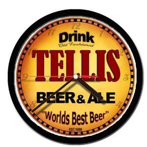  TELLIS beer and ale cerveza wall clock 