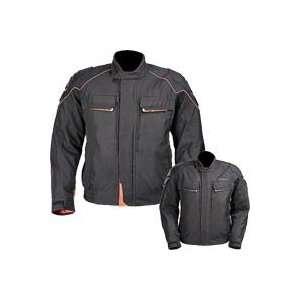  Closeout   Fieldsheer Eagle Jacket Small Black/ Orange 