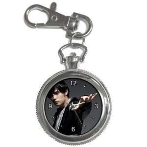   Star Cool Jay Chou Collectible Silver Keychain Watch 
