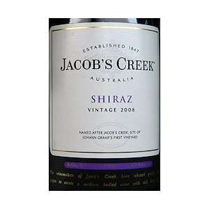  2008 Jacobs Creek Shiraz 750ml Grocery & Gourmet Food