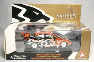   Garth Tander MANUFACTURER Classic Carlectables (#1016 2) FEATURES