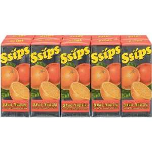 Ssips Aseptic Box Orange   Tangerine Drink 6.75 Oz   4 Pack  