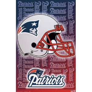  New England Patriots Logo Poster 3439