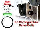 ELMO ST 1200 Super 8mm Cine Projector Drive Belts x2 items in e.s 