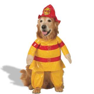 FIREMAN Halloween Dog Costume Size Small NEW  