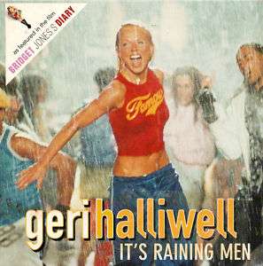 Geri Halliwell   Its Raining Men   2 Track CD 2001  