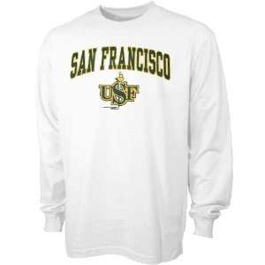  NCAA San Francisco Dons Youth White Bare Essentials Long 