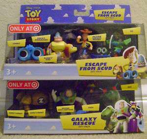TOY STORY GALAXY RESCUE & ESCAPE FROM SCUD ZURG REX+  