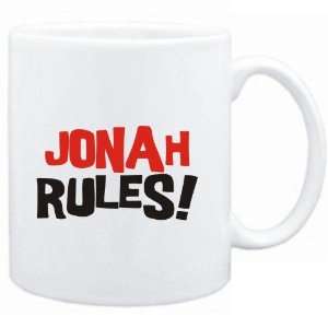  Mug White  Jonah rules  Male Names