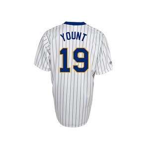   Brewers Replica Robin Yount Cooperstown Jersey