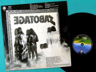 LP BLACK SABBATH SABOTAGE HARD ROCK METAL PSYCH BRAZIL  
