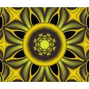  Cool fractal mousepad with optical / 3d effect Office 