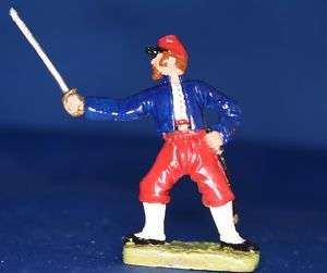 Civil War Union Toy Soldier Zouave Officer Lead Free  