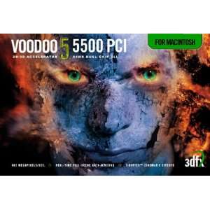  3dfx 5500 PCI for Mac VooDoo5 32 Bit Color Card 