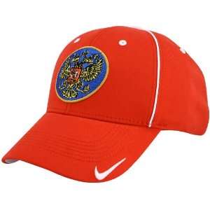 Nike Russia Red 2006 Soccer Training Swoosh Flex Fit Hat  