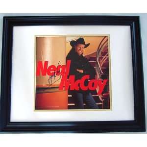    NEAL MCCOY Autographed Framed Signed LP Flat 