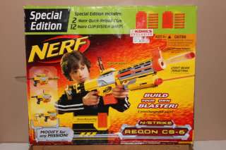 NERF N STRIKE RECON CS 6 SPECIAL EDITION GUN TOY BUILD YOUR OWN 