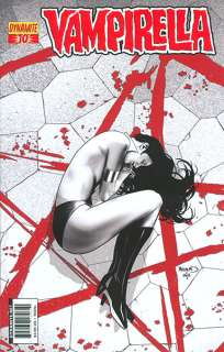 Vampirella #10 reorder b&w Variant  