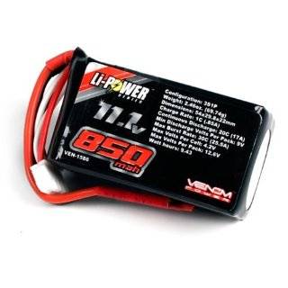 Venom Micro Jet Battery 20C 3S 850mAh 11.1V LiPo