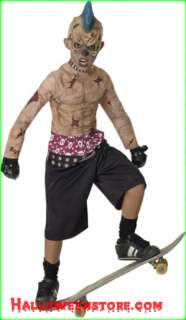 Zombie Skate Punk Child Costume  