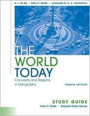 The World Today, Study Guide Concepts and Regions in Geography 