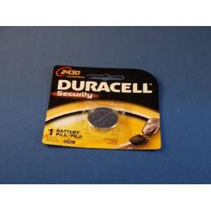  Battery, 3V Lithium Duracell, size 2430 (6 per Pack 