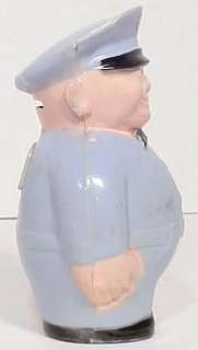 1950s HUMBLE Gas & Oil 5 tall FATMAN Advertising Plastic Coin Bank 