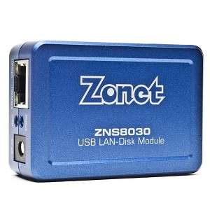 Zonet USB 2.0 LAN Disk Module/Ethernet NAS Network Attached Storage 