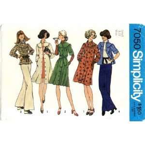  Simplicity 7050 Sewing Pattern Misses Yoked Dress or Top 