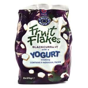 Fruit Bowl Yoghurt Flakes Blackcurrant 8 Pack 160g  