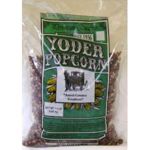 Red Popcorn (Yoders)   1.5 lb Bag  Grocery & Gourmet Food