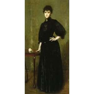  Portrait of a Lady in Black