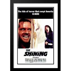  The Shining Framed and Double Matted 32x45 Movie Poster 