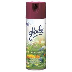 Glade 94780 14 Ounce Floral Air Freshener Country Garden Aerosol Can 