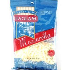 Haolam   Cholov Yisroel Shredded Mozzarella (8 oz.)   Natural   4 Pack