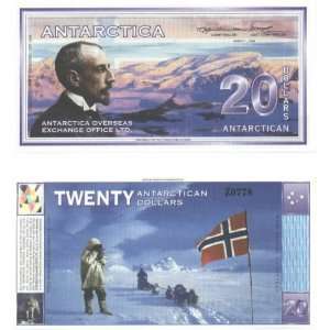  Antarctica 1996 20 Dollars 