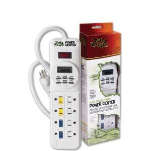 Zilla Reptile Digital Timer Power Center 24/7 8 outlet  