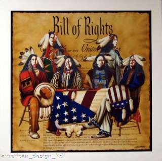 Challenger Bill of Rights Serigraph Hand Signed Numbered Art 