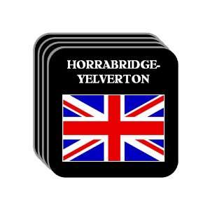 UK, England   HORRABRIDGE YELVERTON Set of 4 Mini Mousepad Coasters