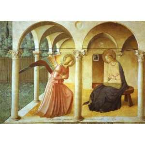 Hand Made Oil Reproduction   Fra Angelico   50 x 36 inches 